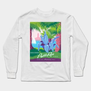 Discover Puerto Rico Long Sleeve T-Shirt